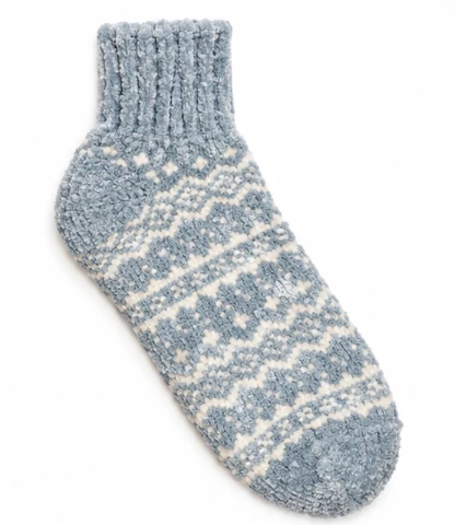Chenille Sock Slipper