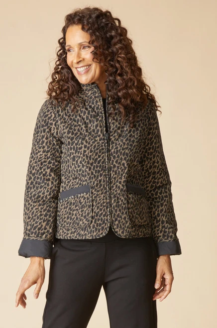 Leopard Reversible Jacket
