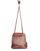 Genuine brown leather Lilly crossbody handbag from Latico Leathers