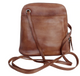 Genuine brown leather Lilly crossbody handbag from Latico Leathers