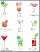 Cocktails Flour Sack Bar Towel