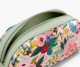 Small floral cosmetic pouch