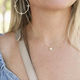 Shine Bright Mini Pearl Necklace - Gold 