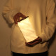 Twist Hexagon Lamp - Walnut