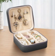Zip Around Square Jewelry Box