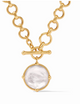 Honeybee Demi Necklace-Iridescent Clear Crystal-OS