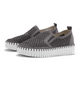 Ilse Jacobsen tulip platform sneaker grey