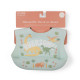 Roarsome Silicone Bucket Bib Jujube