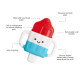 Silicone holder for easy grasp Itzy Cool Teether