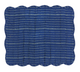 Blue Lined Reversible Kantha Placemat