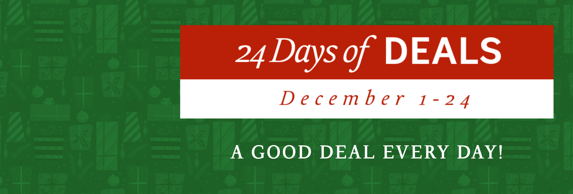 24 Days of Deals at GoodThings