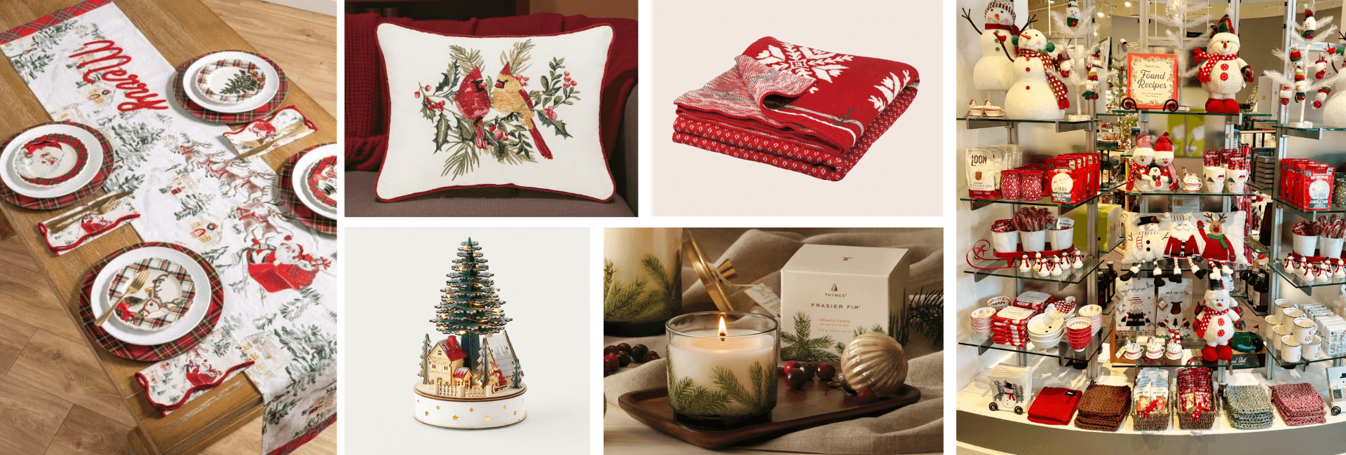 Holiday Home Decor and Gifts from Local Shop