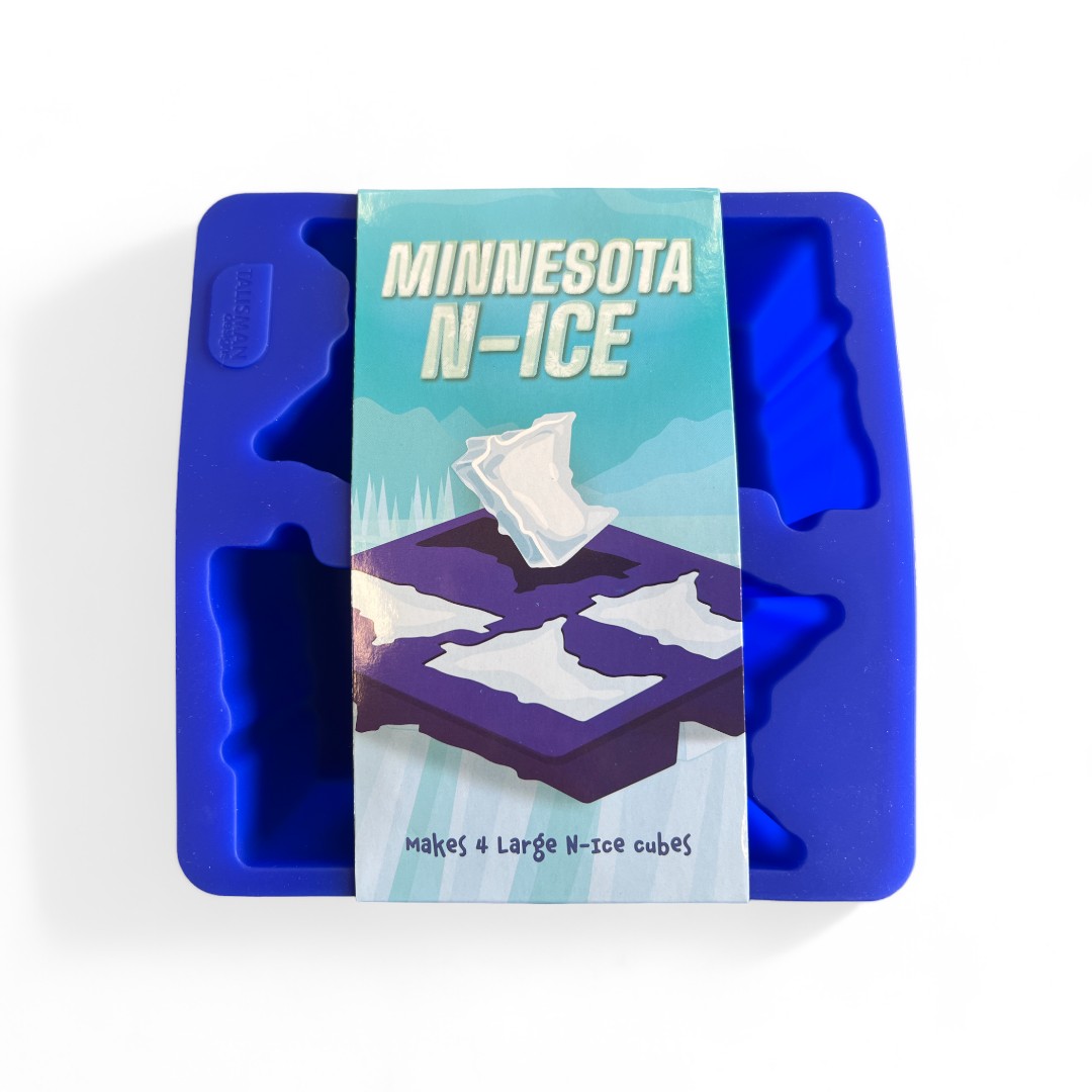 Large MN Shaped Ice Cube Tray | GoodThings