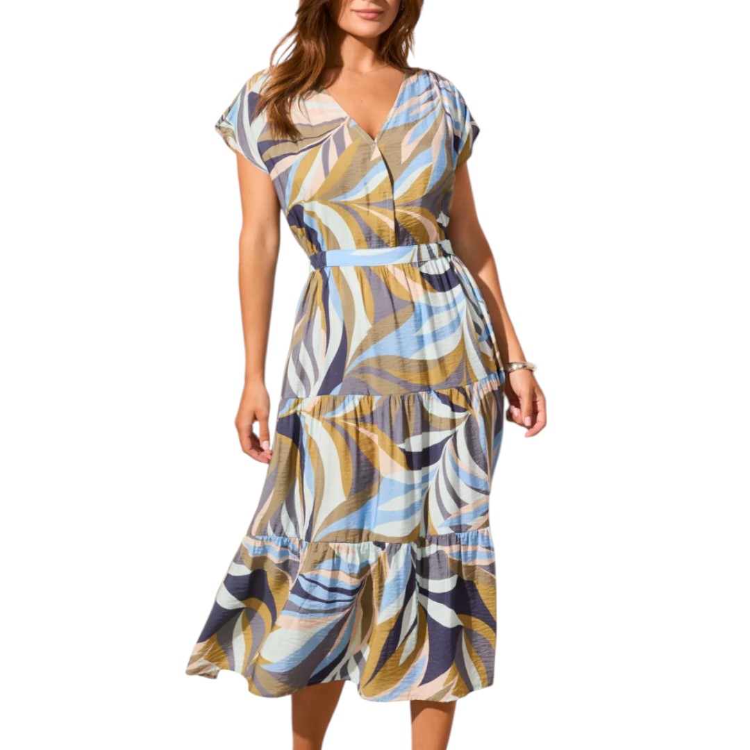 【美人百花掲載】 美品V NECK FLARE TIERED DRESS Amazon.com: PRETTYGARDEN Summer Midi Dress 2025 Spring