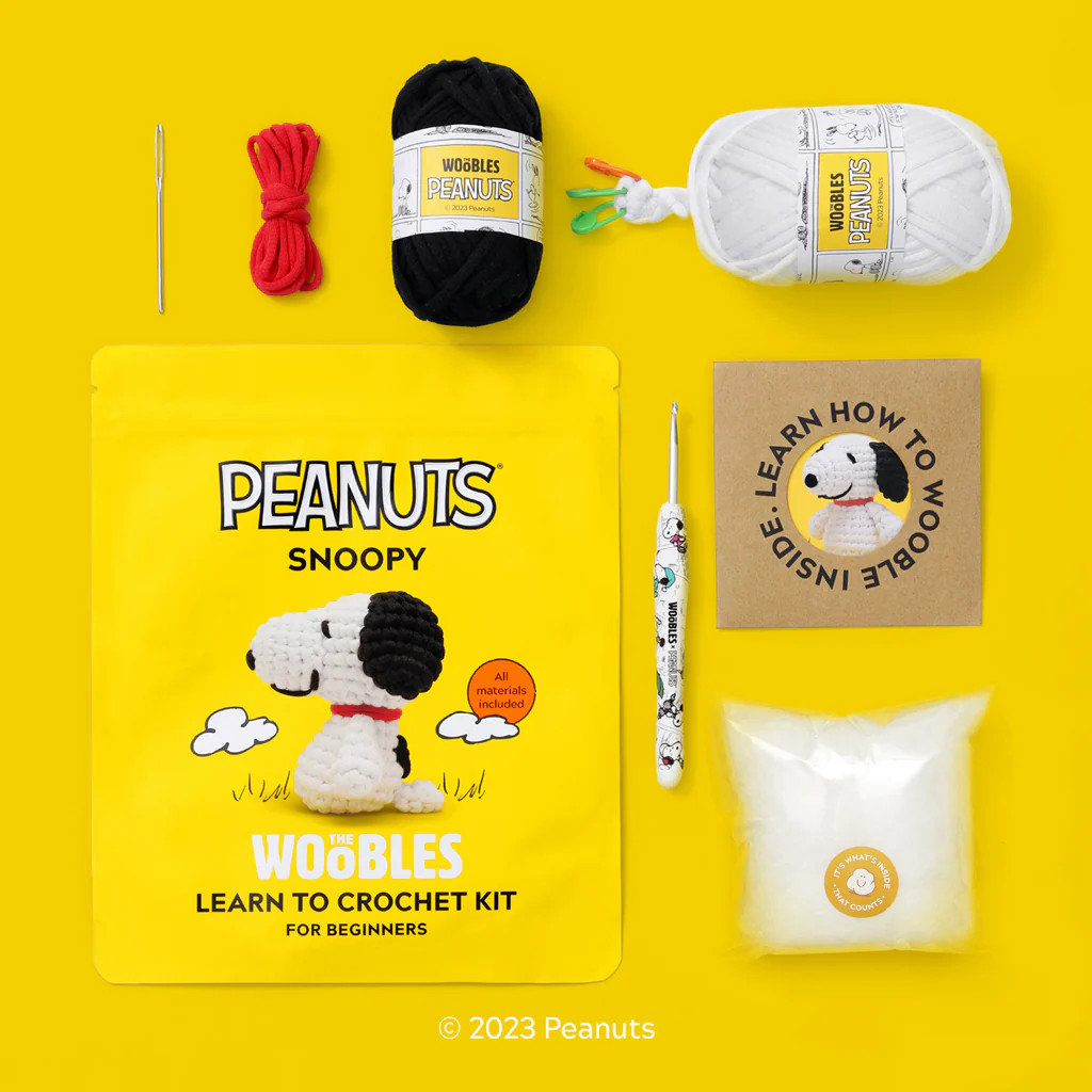 Snoopy Crochet Kit | GoodThings