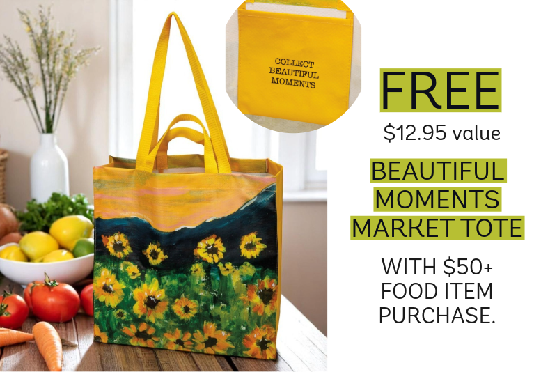 taste of goodthings gift with purchase tote