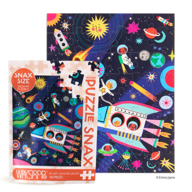 Pets In Space 48 Piece Puzzle - GoodThings
