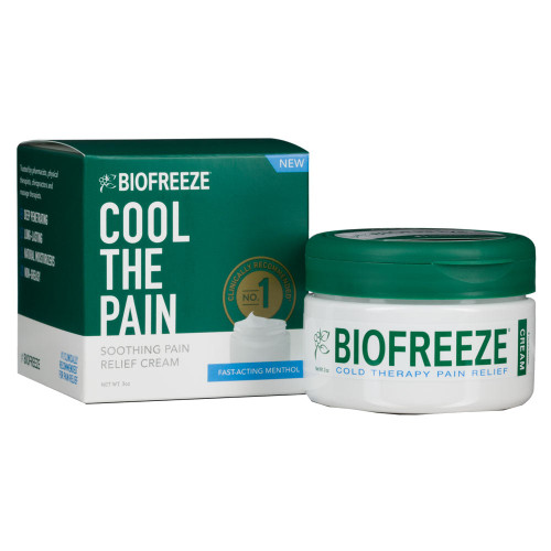 Biofreeze Cream, 3 oz