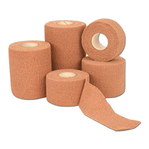 CoFlex Compression Bandage, 4" x 5 yds, Tan
