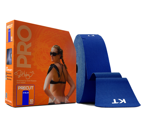 KT Tape Pro Synthetic Jumbo Precut, Sonic Blue