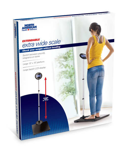 Extendable Large Display Weight Scale