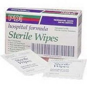 Sterile Wipes with Saline (Case of 576)