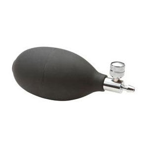 Replacement Bulb and Valve, Black