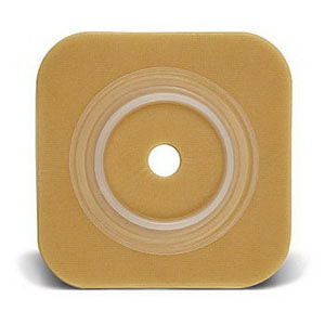 Sur-Fit Natura Durahesive Cut-to-Fit Skin Barrier 4" x 4" without Tape, 2-1/4" Flange (Box of 10)