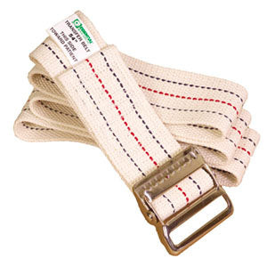 Standard Gait Belt with Metal Buckles, 54"
