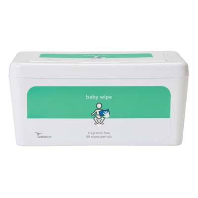 Cardinal Health Baby Wipes, Fragrance Free, 80 ct