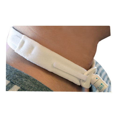 2-Piece Pediatric Comfort Collar Tracheostomy Tube Holder, Fits Up to 11" Neck