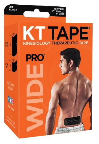 KT Tape Pro Synthetic Wide Tape, 3" x 5.2" x 2.72" (Box of 16)