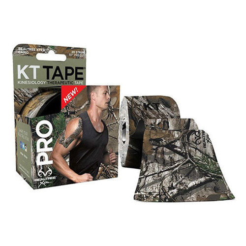 KT Tape Realtree Xtra Camo Synthetic Kinesiology Tape, 20 count (Box of 20)