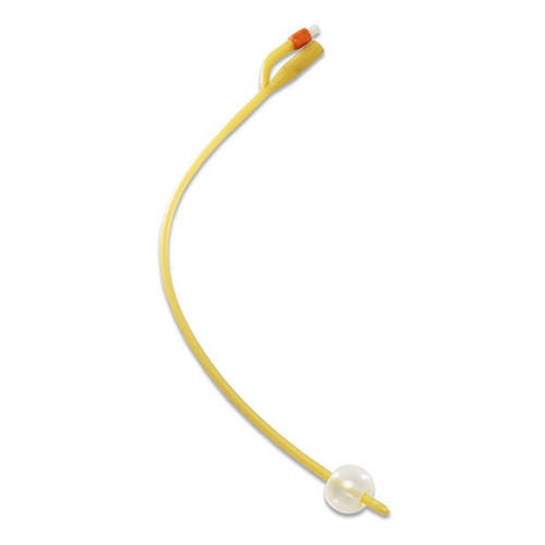 Dover Silicone-Elastomer Coated Latex Foley Catheter, 30 cc, 2-Way, 12 Fr