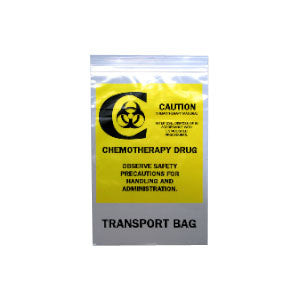 Seal Top Chemo Transfer Reclosable Bag, 12" x 9" (Case of 1000)
