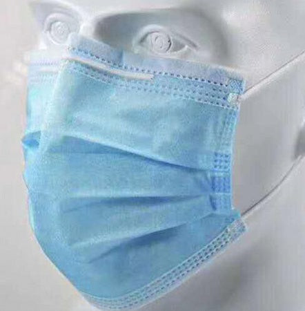 Total Dry Disposable Mask with Earloops (Box of 50)