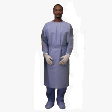 Surgical Procedure Gown, Non-Sterile,  X-Large, Blue (Package of 10)