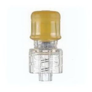 Non-Needlefree Intermittent Injection Cap 3/4", 1/5 mL Priming Volume, Clear (Case of 100)