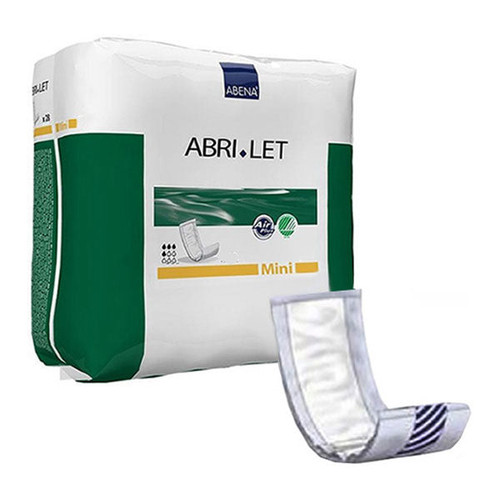 Abri-Let Fluff Pads Without Foil, Mini, 5.5" x 15", 500 ml (Package of 28)