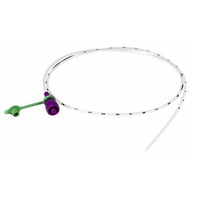 Nutrisafe 2 Polyurethane Gastro-Duodenal Feeding Tube with Radiopaque Line 8 Fr 49" (125cm), Closed End