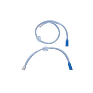 Feeding Extension Set 12" with Right Angle Connector, Straight Port