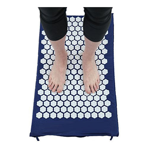 Kanjo Acupressure Memory Foam Foot Mat, Sapphire