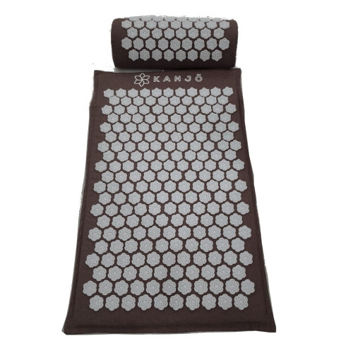 Kanjo Memory Foam Acupressure Mat Set, Onyx