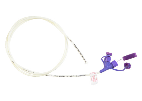 Kangaroo Entriflex Nasogastric Feeding Tube with ENFit Connection, 10 Fr, 43", with Stylet
