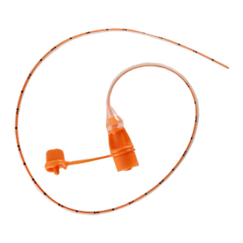 NeoConnect Orange Polyurethane ENFit Enteral Feeding Tube, Medium, 8 Fr x 24"