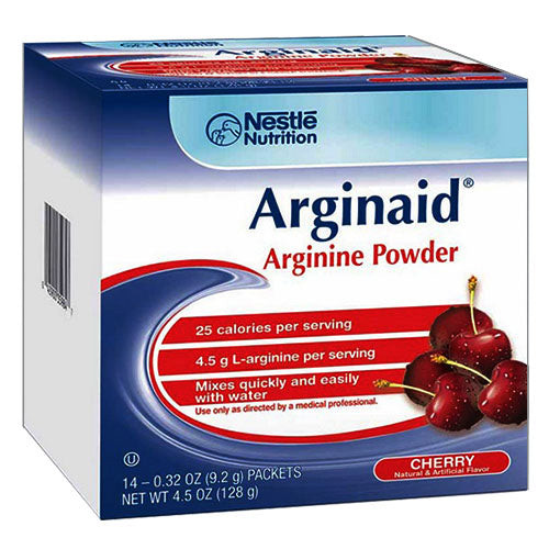 Arginaid Arginine-Intensive Cherry Flavor Powdered Mix 9.2g Packet (Case of 56)