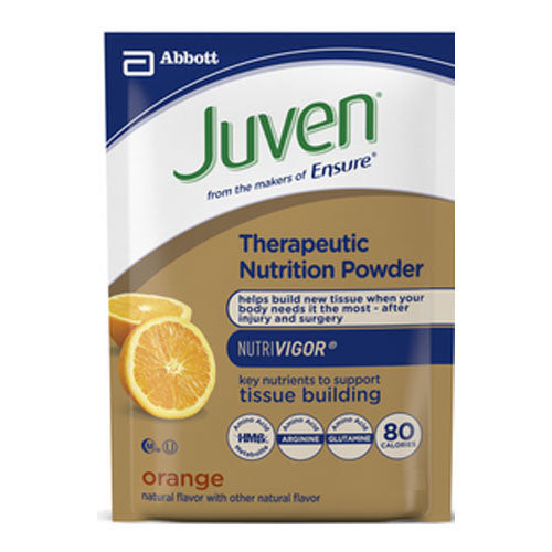 Juven Therapuetic Nutrition Powder, Orange, Institutional, 27.5g (Case of 180)