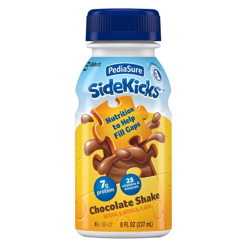 PediaSure SideKicks HP, Retail, Chocolate Flavor, 8 oz. (Package of 6)