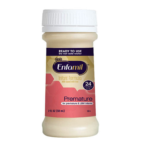 Enfamil Premature with Iron Nursette, 24 Cal, Ready to Use, 2 oz (Case of 48)