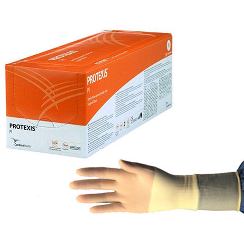 Protexis PI Polyisoprene Surgical Glove, Powder-free, Size 6.0 (Box of 50)